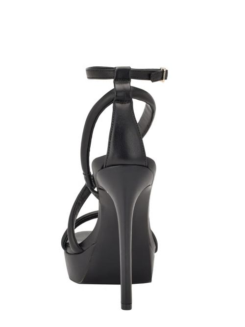 Guess Casilda Strappy Stiletto Heels Negrii | GUESS-SN29787