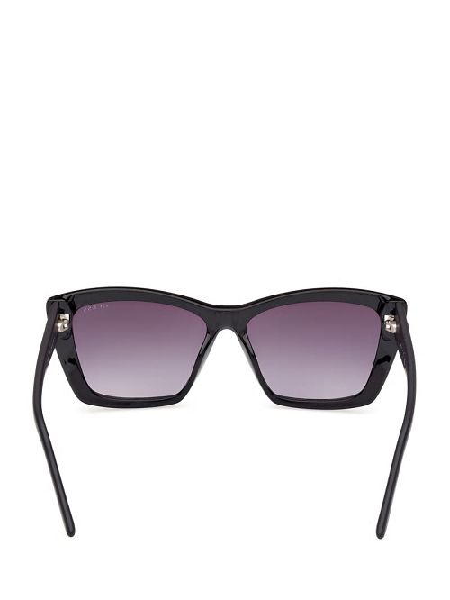 Guess Cat-Eye Plastic Sunglasses Negrii | GUESS-SN30053