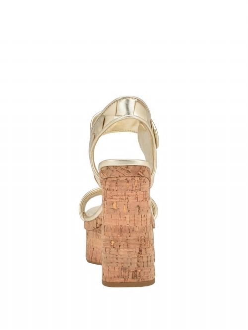 Guess Cataline Wedge Sandals Aurii | GUESS-SN29631