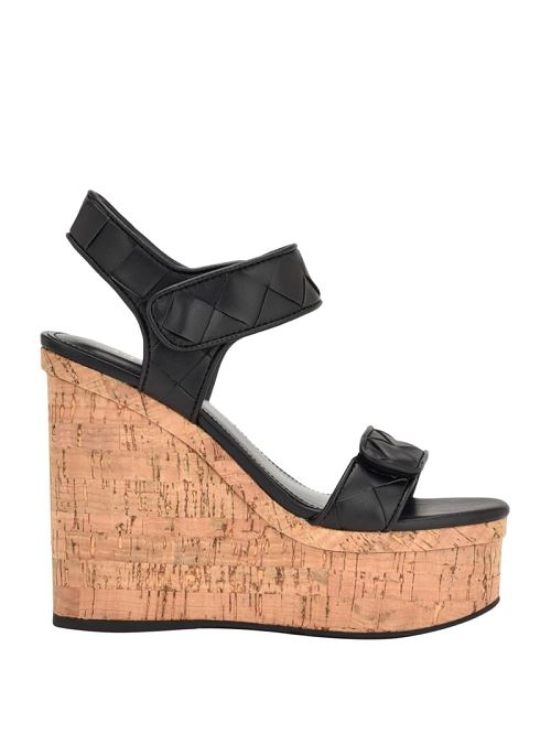 Guess Cataline Wedge Sandals Negrii | GUESS-SN29612