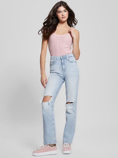 Guess Cecilia Sweater Tank Top Roz | GUESS-SN27084