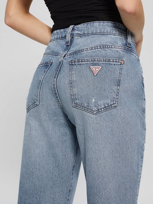 Guess Celia Boyfriend Jeans Albastri | GUESS-SN26633