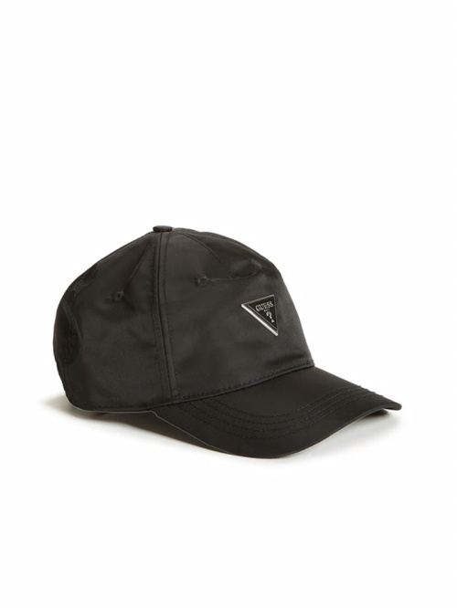 Guess Certosa Nylon Baseball Hat Negrii | GUESS-SN31935