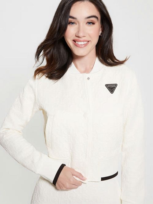 Guess Cheri Signature Jacket Albi | GUESS-SN27926