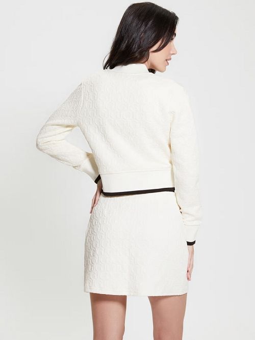 Guess Cheri Signature Jacket Albi | GUESS-SN27926