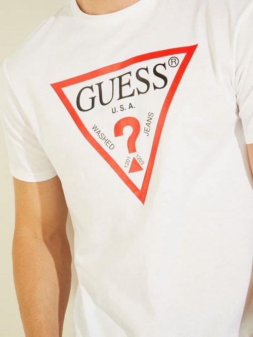 Guess Classic Logo Tee Albi | GUESS-SN30481
