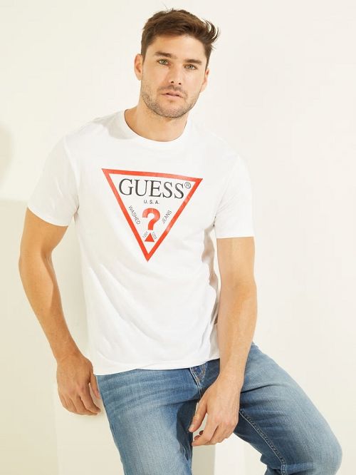 Guess Classic Logo Tee Albi | GUESS-SN30481