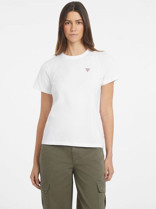 Guess Classic Mini Triangle Tee Albi | GUESS-SN27189