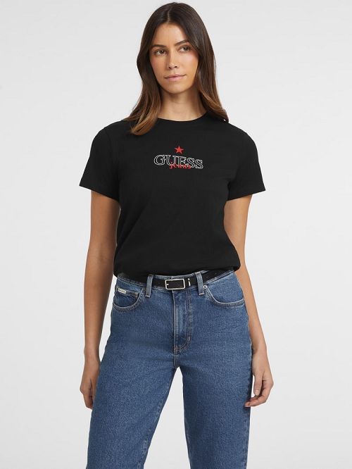 Guess Classic Star Tee Negrii | GUESS-SN27139