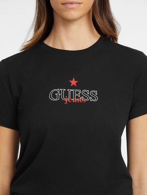 Guess Classic Star Tee Negrii | GUESS-SN27139