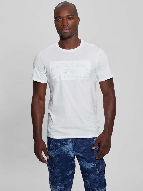 Guess Club Logo Tee Albi | GUESS-SN30566