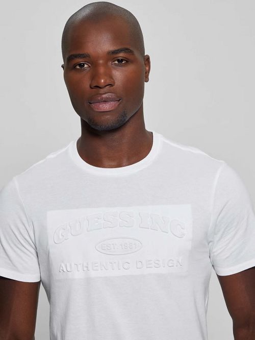 Guess Club Logo Tee Albi | GUESS-SN30566