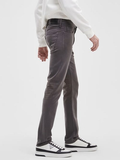Guess Coated Tapered Jeans Gri | GUESS-SN30404