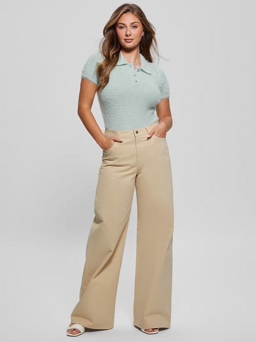 Guess Coraline Fuzzy Polo Albastri | GUESS-SN27690