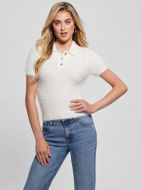 Guess Coraline Fuzzy Polo Albi | GUESS-SN27459
