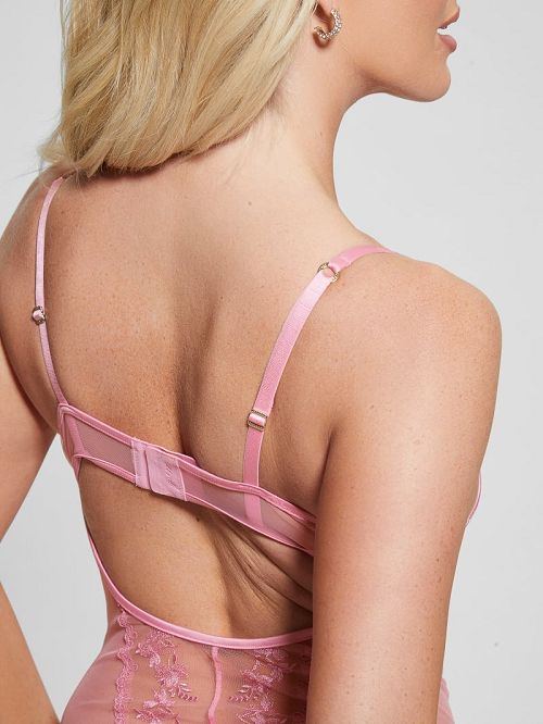 Guess Corynn Quattro G and Lace Bodysuit Roz | GUESS-SN28586