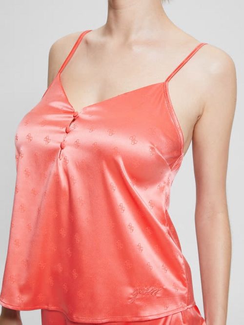 Guess Corynn Satin PJ Set Roz | GUESS-SN28571
