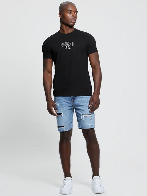 Guess Courage Tiger Tee Negrii | GUESS-SN30678