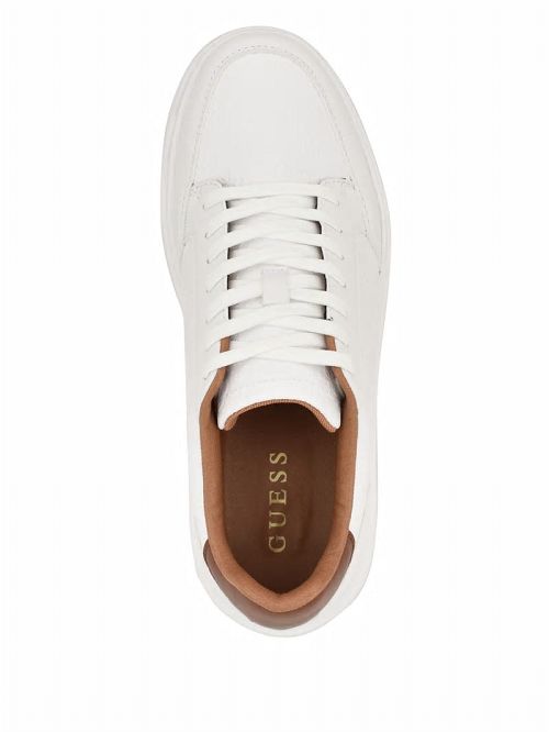 Guess Creed Quattro G Sneakers Albi | GUESS-SN31889
