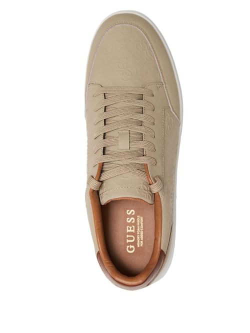 Guess Creed Quattro G Sneakers Bej | GUESS-SN31899