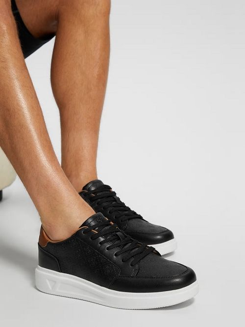 Guess Creed Quattro G Sneakers Negrii | GUESS-SN31887