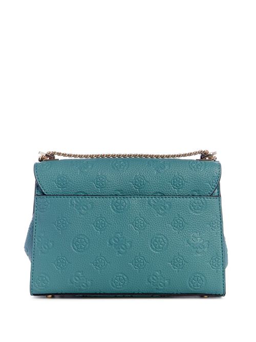 Guess Cresidia Convertible Crossbody Albastri | GUESS-SN29006