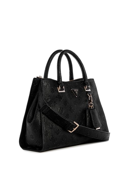 Guess Cresidia Society Satchel Negrii | GUESS-SN29319