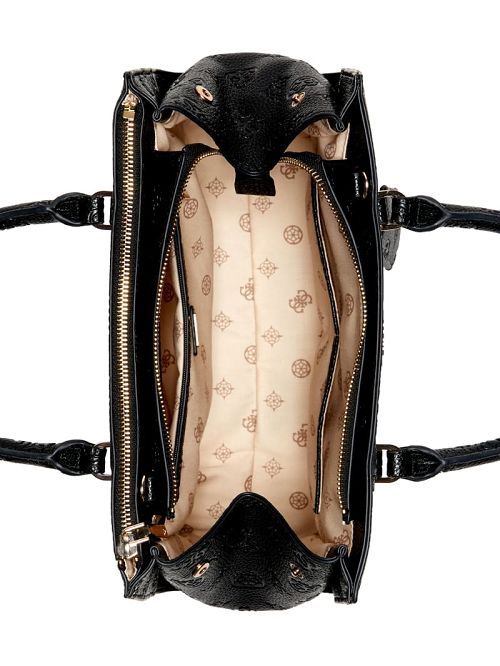 Guess Cresidia Society Satchel Negrii | GUESS-SN29319