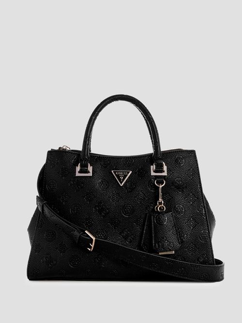 Guess Cresidia Society Satchel Negrii | GUESS-SN29319