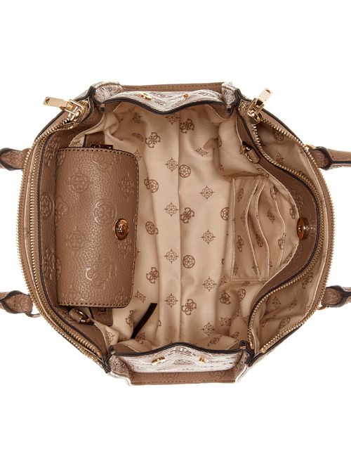 Guess Cresidia Status Satchel Maro | GUESS-SN28989