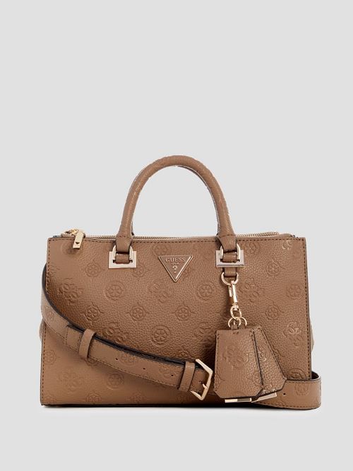 Guess Cresidia Status Satchel Maro | GUESS-SN28989