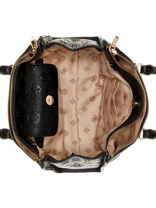 Guess Cresidia Status Satchel Negrii | GUESS-SN29320