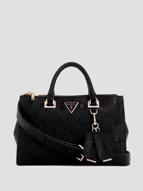 Guess Cresidia Status Satchel Negrii | GUESS-SN29320