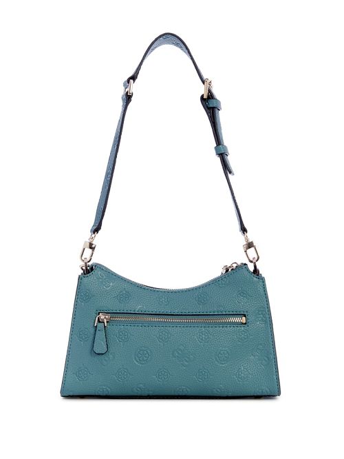 Guess Cresidia Top-Zip Shoulder Bag Albastri | GUESS-SN29158