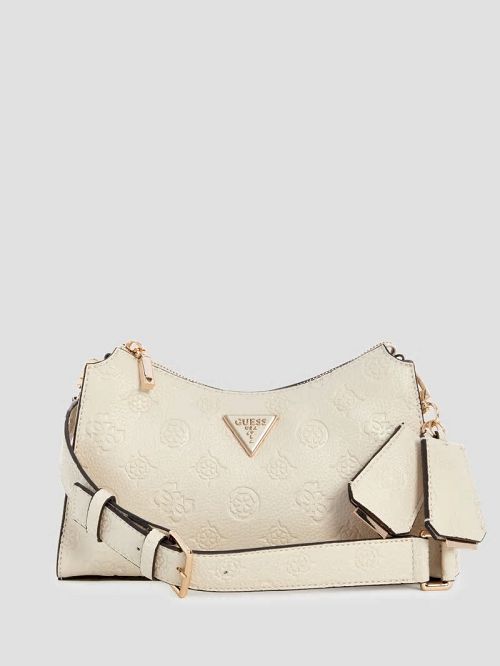 Guess Cresidia Top-Zip Shoulder Bag Albi | GUESS-SN29172