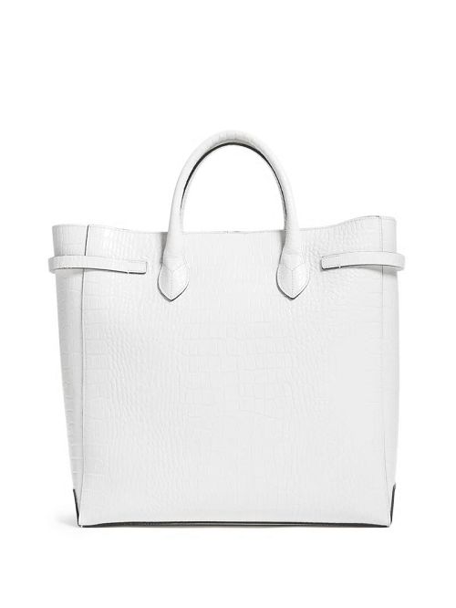 Guess Cristina Croc Leather Tote Albi | GUESS-SN29367