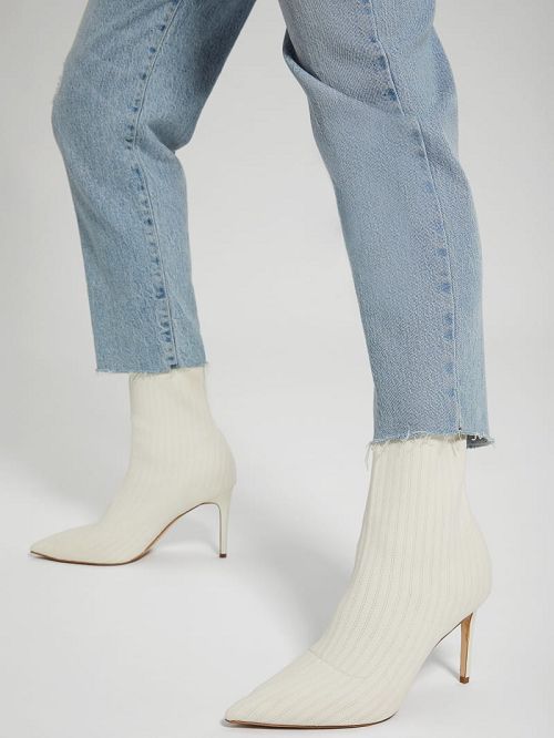 Guess Dallyna Knit Sock Bootie Albi | GUESS-SN29896