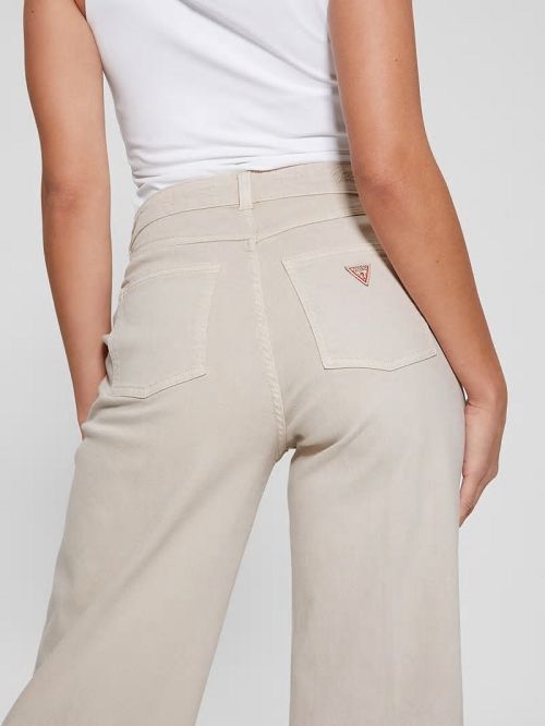 Guess Darma High-Rise Wide-Leg Pants Albi | GUESS-SN28250