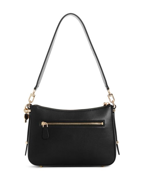 Guess Daryna Top-Zip Shoulder Bag Negrii | GUESS-SN29060