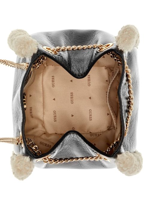 Guess Davika Convertible Crossbody Negrii | GUESS-SN28685