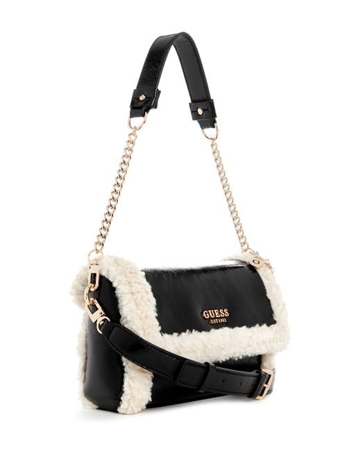 Guess Davika Shoulder Bag Negrii | GUESS-SN28684