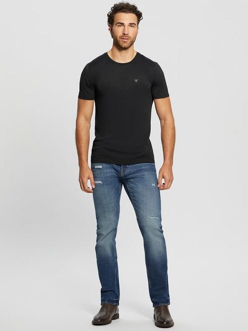 Guess Davis Straight Denim Jeans Albastri | GUESS-SN30399
