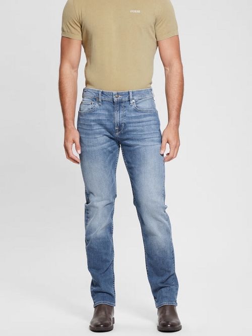Guess Davis Straight Jeans Albastri | GUESS-SN30394
