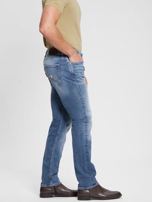 Guess Davis Straight Jeans Albastri | GUESS-SN30394