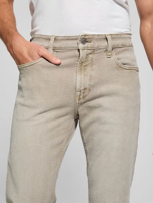 Guess Davis Straight Jeans Bej | GUESS-SN30443