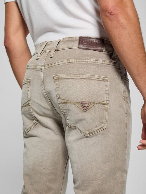 Guess Davis Straight Jeans Bej | GUESS-SN30443