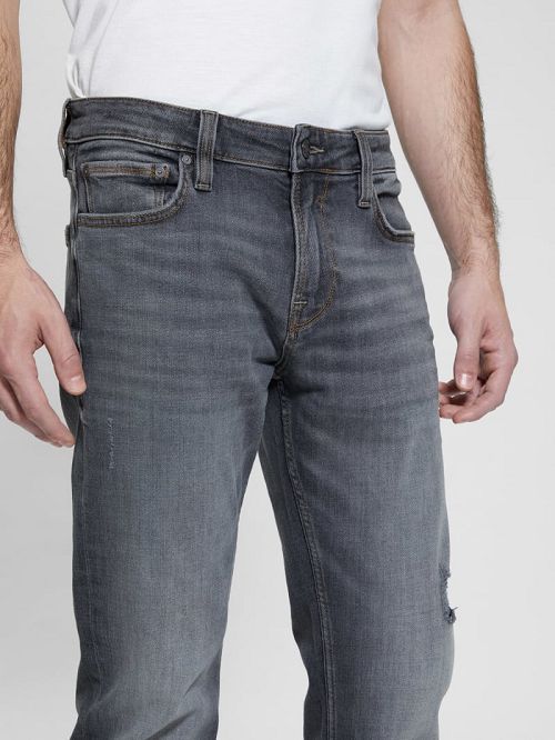 Guess Davis Straight Jeans Negrii | GUESS-SN30388