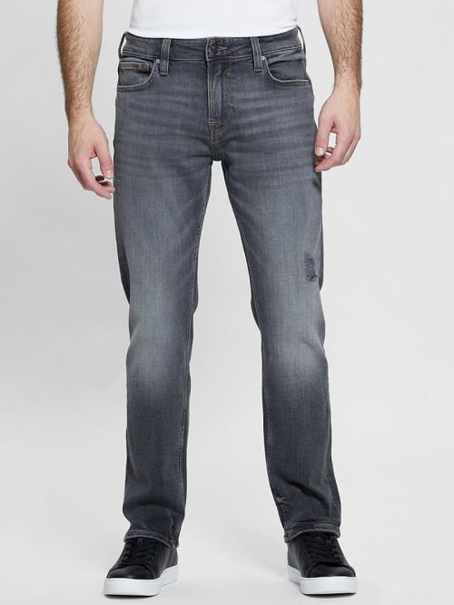 Guess Davis Straight Jeans Negrii | GUESS-SN30388