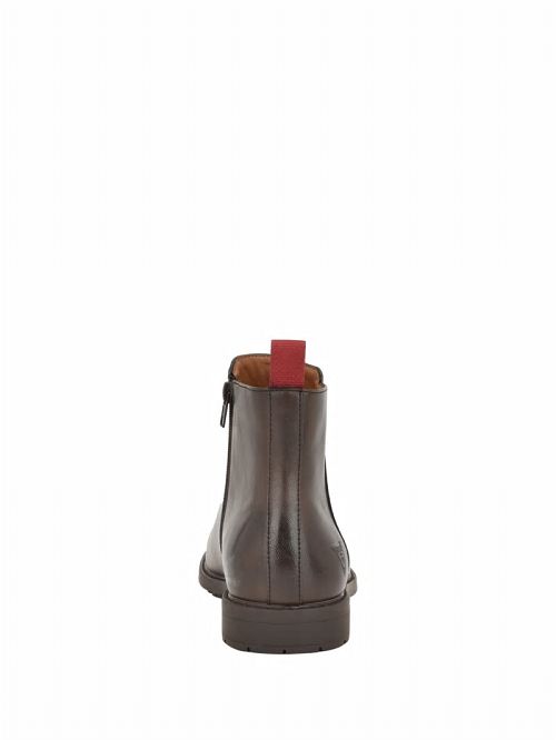 Guess Dawlin Side-Zip Chelsea Boots Maro | GUESS-SN31921