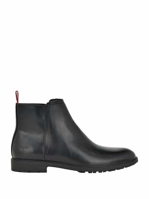 Guess Dawlin Side-Zip Chelsea Boots Negrii | GUESS-SN31920